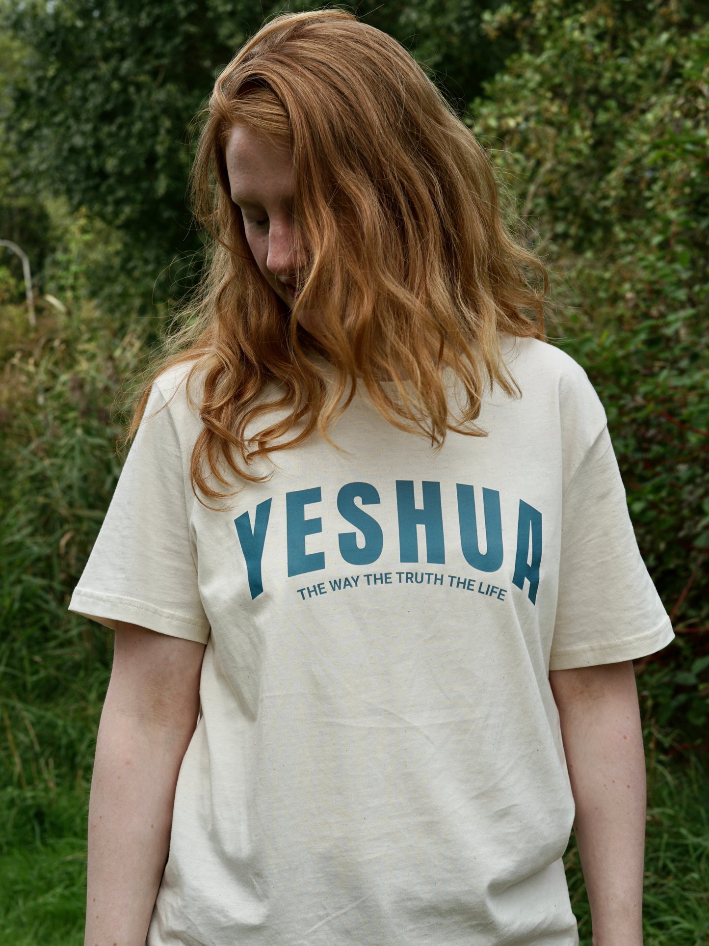 YESHUA - TEE NATURAL RAW COLOR