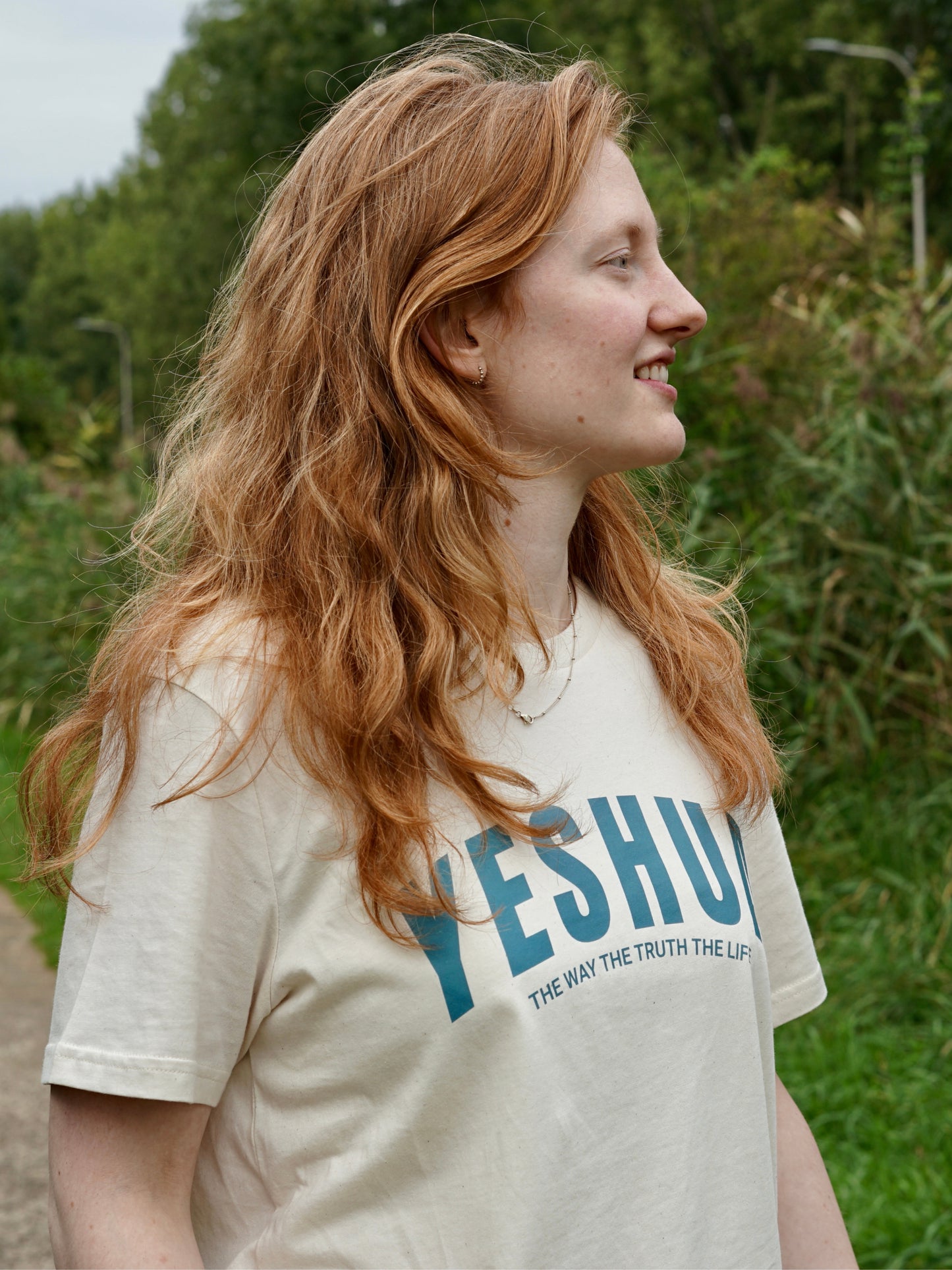 YESHUA - TEE NATURAL RAW COLOR