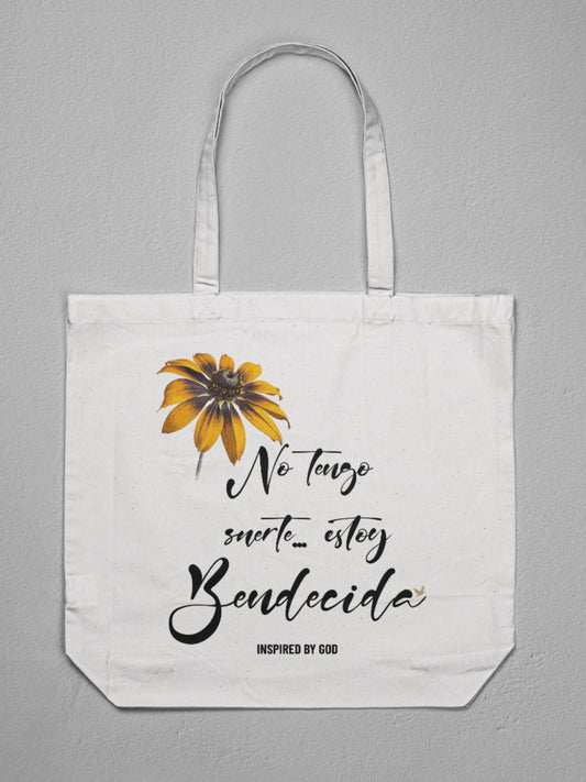 No tengo suerte - algodon tote bag